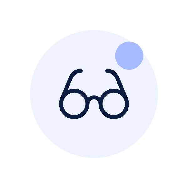 Pair Eyewear Base Frame with Top Frames